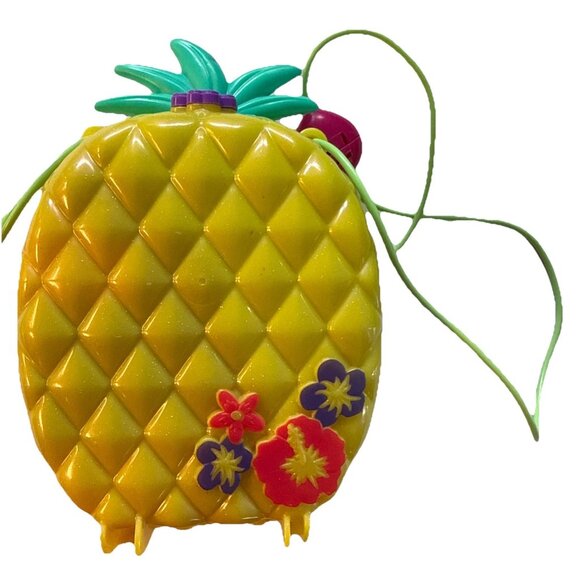 Mattel Other - Mattel Polly Pocket Tropicool Pineapple Wearable Purse Compact 2020